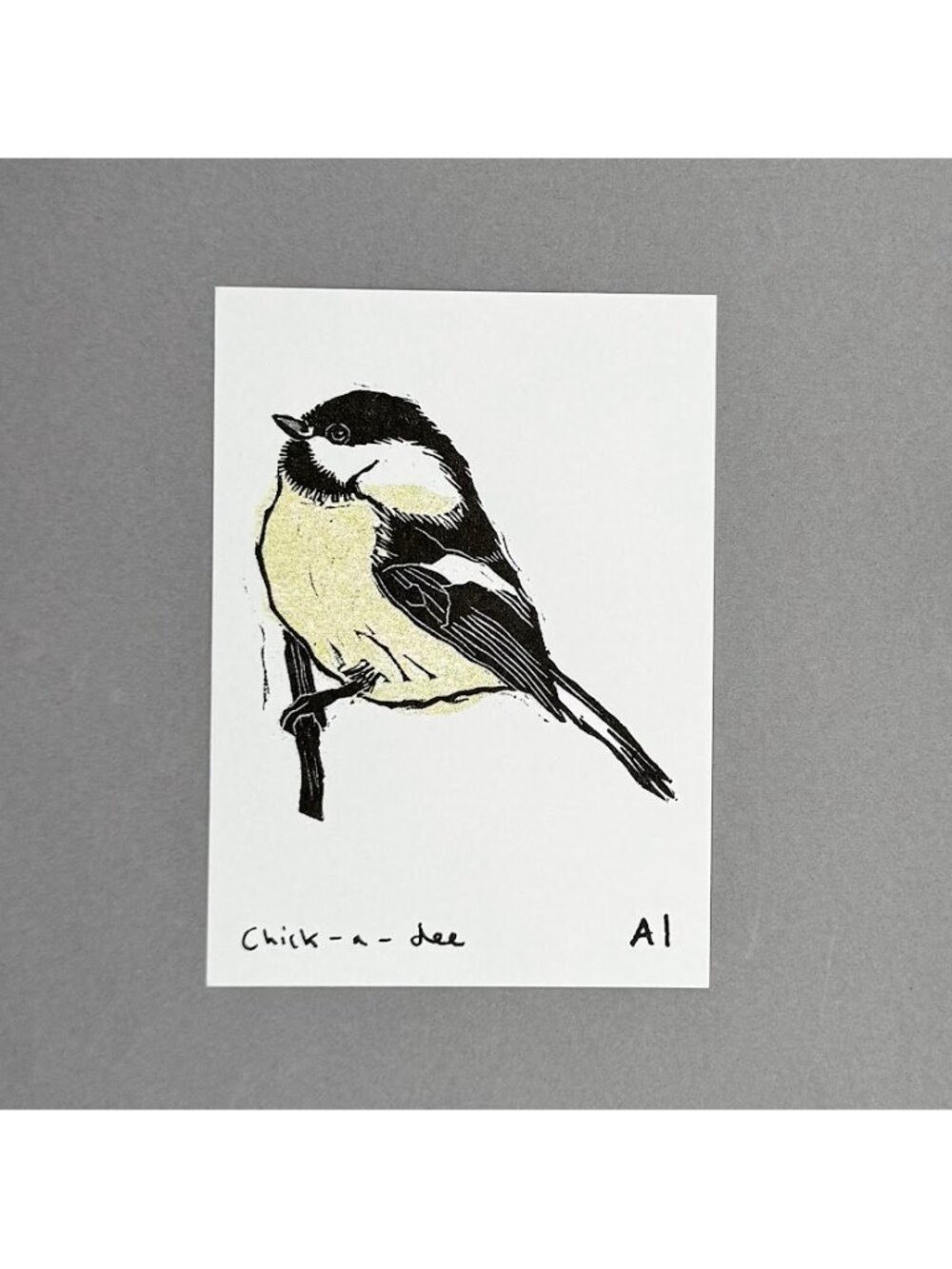 Ana Inciardi Chick-a-dee Mini Art Print
